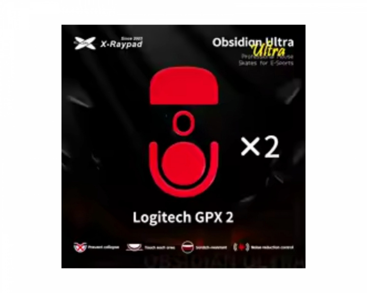  Obsidian Ultra Skates för GPX 2 DEX