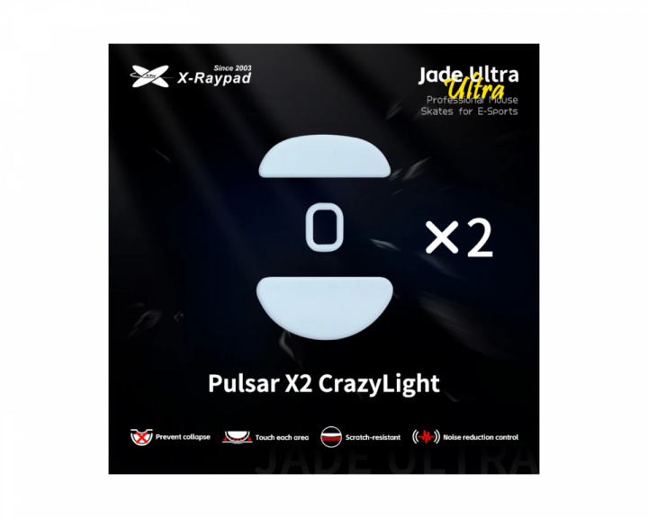  Jade Ultra Skates för Pulsar CrazyLight