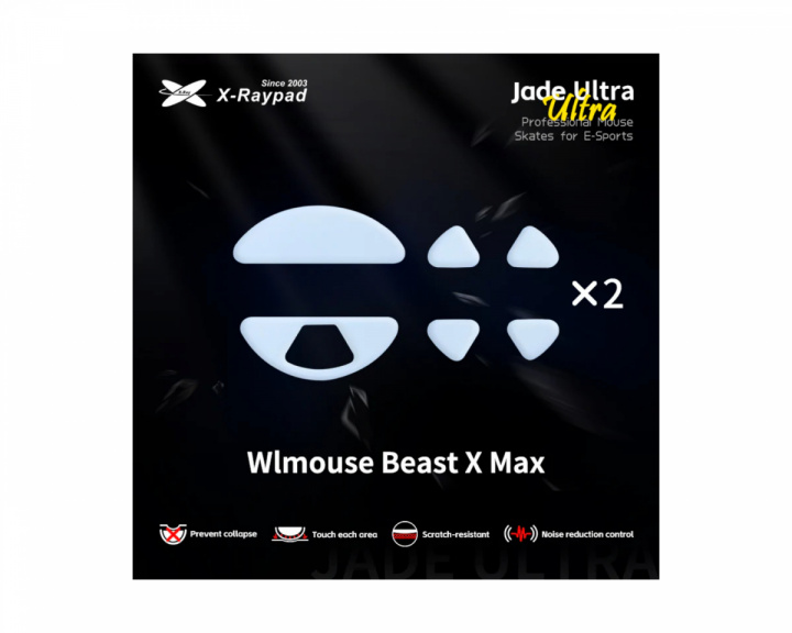 Jade Ultra Skates för WLmouse Beast X Max