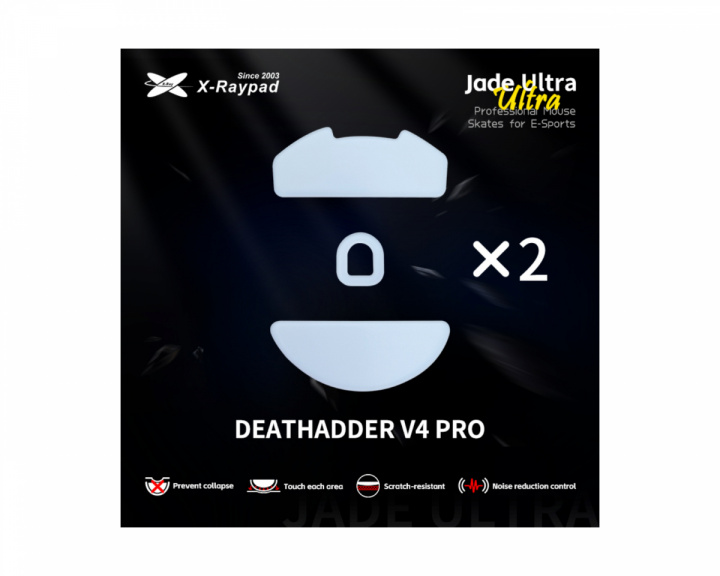  Jade Ultra Skates för Razer Deathadder V4 PRO
