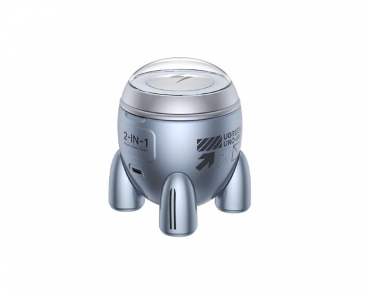 UGREEN MagFlow Qi2.2 25W 2-i-1 Rocket Magnetisk Trådlös Laddare