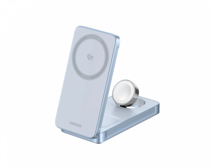 UGREEN MagFlow Qi2.2 25W 3-i-1 Magnetisk Trådlös Laddare