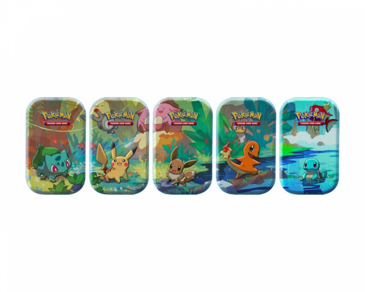 Pokémon Kanto Friends Mini Tin