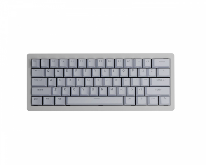 W60 Gaming Tangentbord - Vitt [Hall Effect]