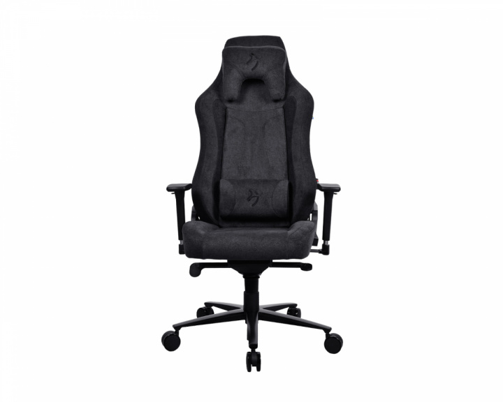  Vernazza Soft Fabric Gamingstol - Pure Black