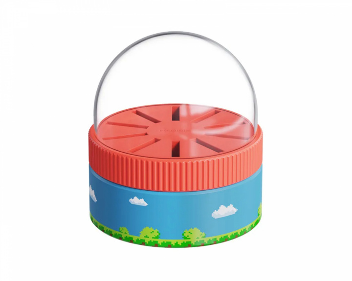  Roterande Spelkorthållare för Nintendo Switch – Röd/Blå