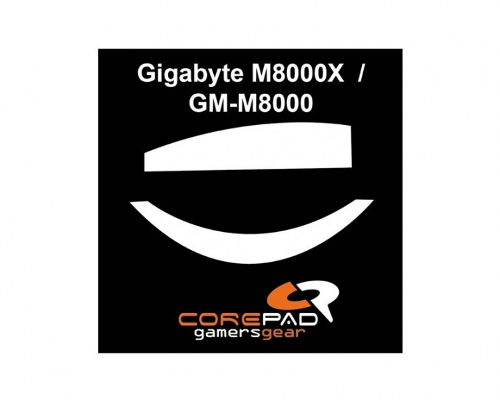 Corepad Skatez till Gigabyte M8000X/GM-M8000