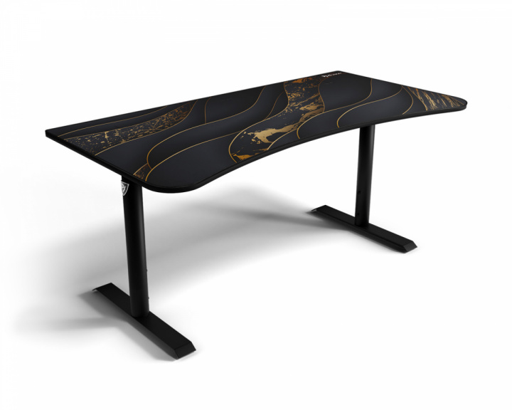 Arozzi Arena Gaming Skrivbord - Large - Svart Guld