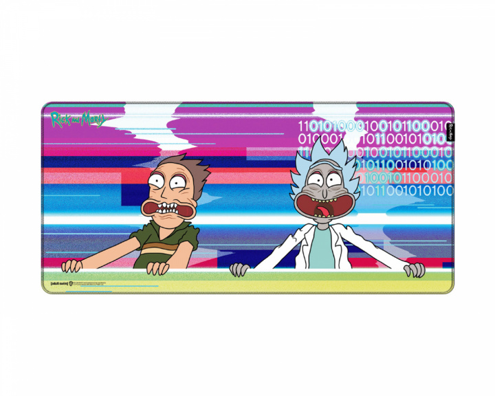 - Ricky och Morty - Glitched - Gaming Musmatta - XL