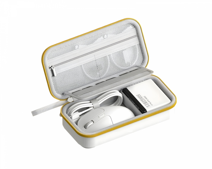 Hagibis Portabel Elektronisk Organiseringsväska – Vit