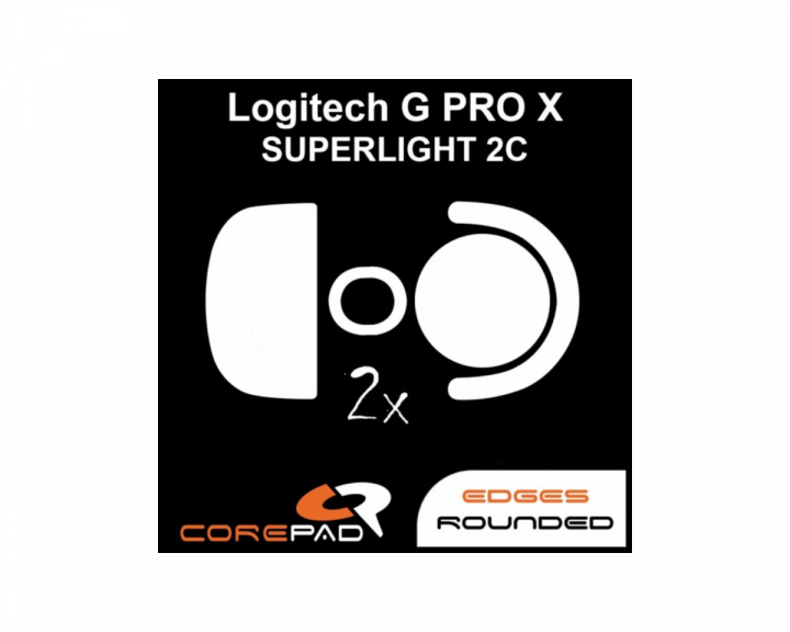  Skatez PRO till Logitech G PRO X SUPERLIGHT 2C Compact