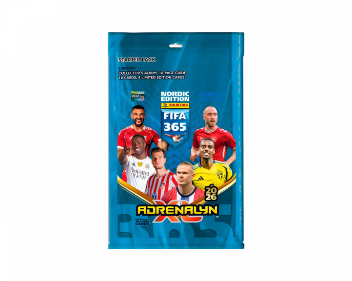 Panini FIFA 365 AdrenXL 2026 Startpaket - Fotbollskort