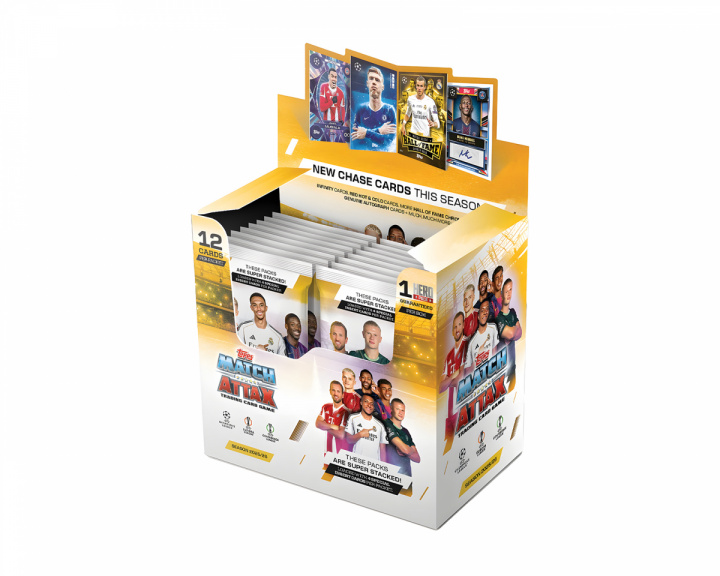  Match Attax Kort UCL 25/26 Display (32 Boosters) - Fotbollskort