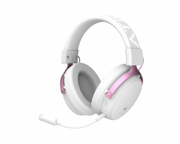 ATK N9 Ultra Trådlöst Gaming Headset - Vit Rosa
