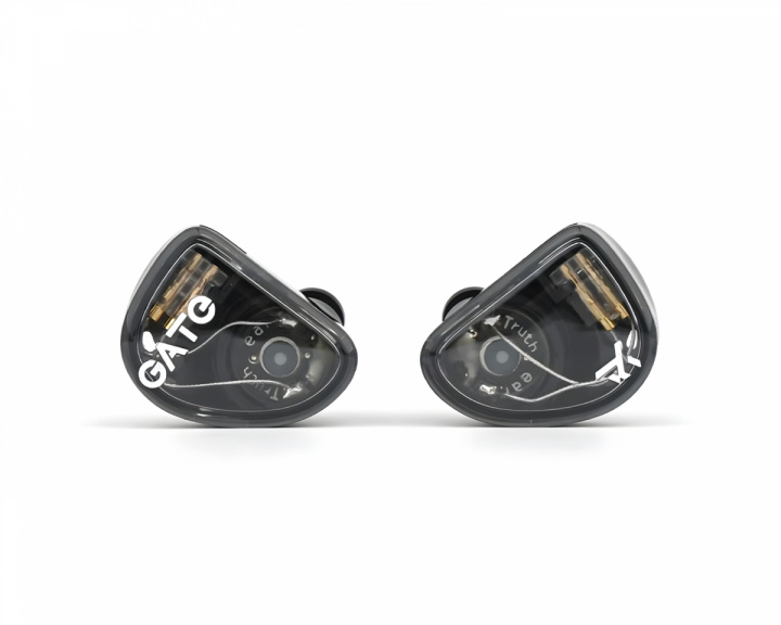  Gate IEM Hörlurar med 3.5 mm Mikrofon – Svart