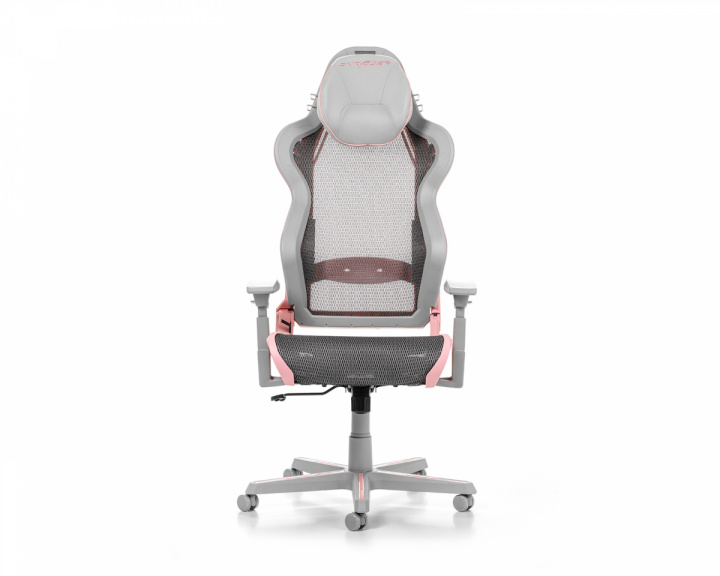 DXRacer AIR L Grå & Rosa Mesh