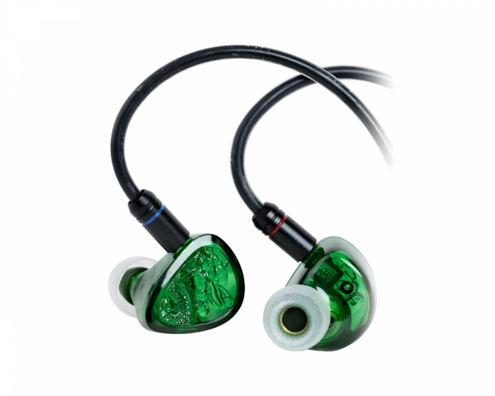  Wan'er SG 2 IEM Hörlurar med Mikrofon - 3.5mm - Jade Dragon