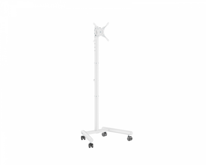 MaxMount Kompakt TV-stativ med hjul 13”-50” - Vit