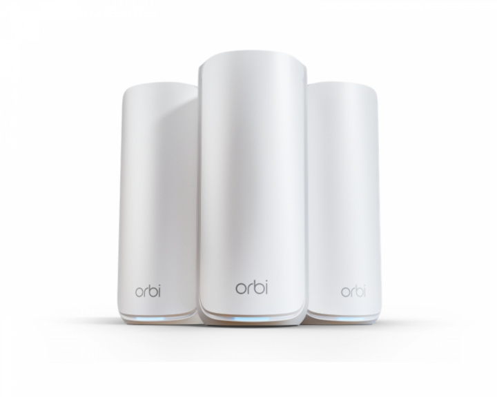  Orbi 870 Series Tri-Band WiFi 7 Mesh 3-Pack - Vit