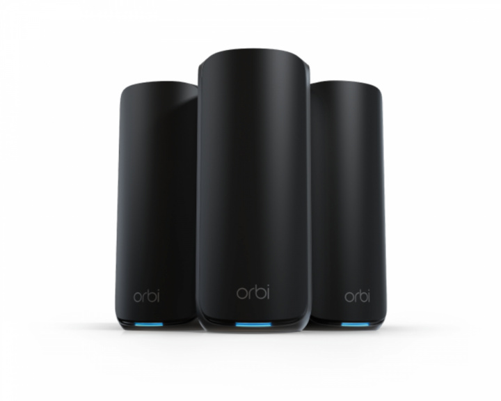  Orbi 870 Series Tri-Band WiFi 7 Mesh 3-Pack - Svart