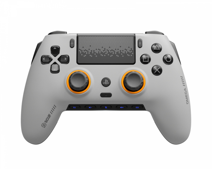 Scuf Omega Trådlös TMR Kontroll för PS5 & PC – Ljusgrå