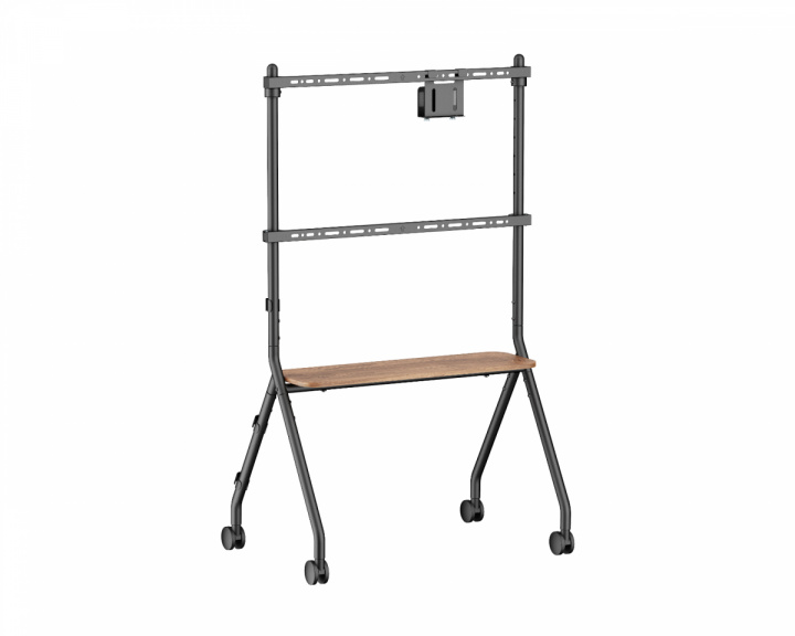  Easel Studio Mobilt TV-stativ med hjul – Svart