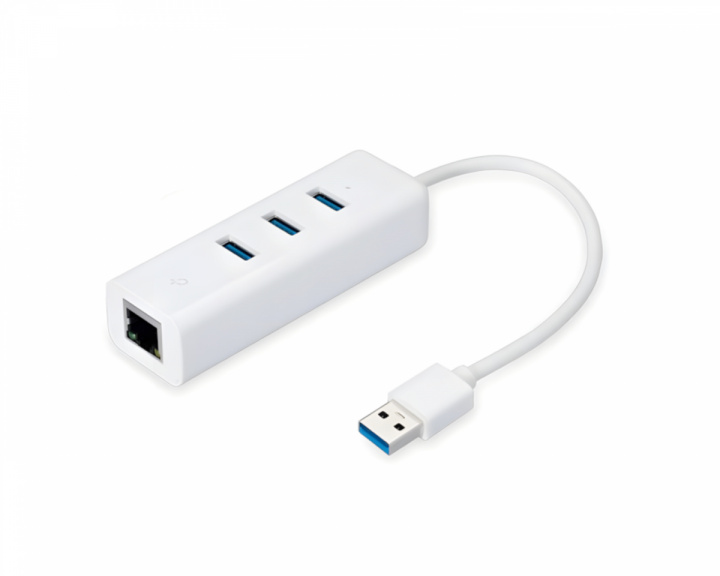 TP-Link UE330 3-Port Hub & Gigabit Ethernet USB 3.0 Adapter