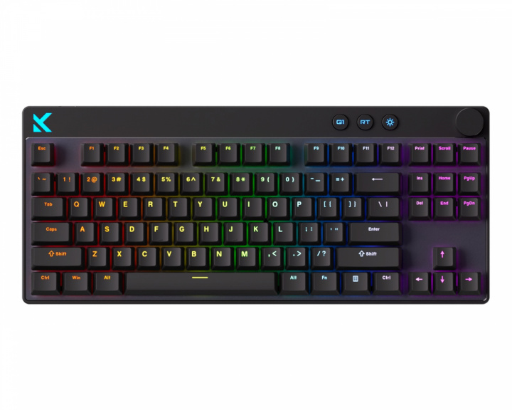 MCHOSE Mix 87 Hall Effect Magnetisk Gamingtangentbord ANSI - Svart