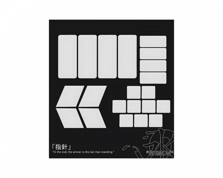  Shimon Grepp - DIY Förskurna - Vit