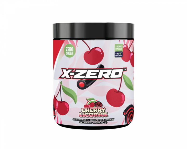  X-Zero Cherry Licorice - 100 Serveringar