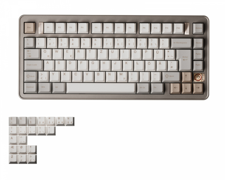 Ticktype Evo75 ISO Tangentbord - First Light [Rye Linear]