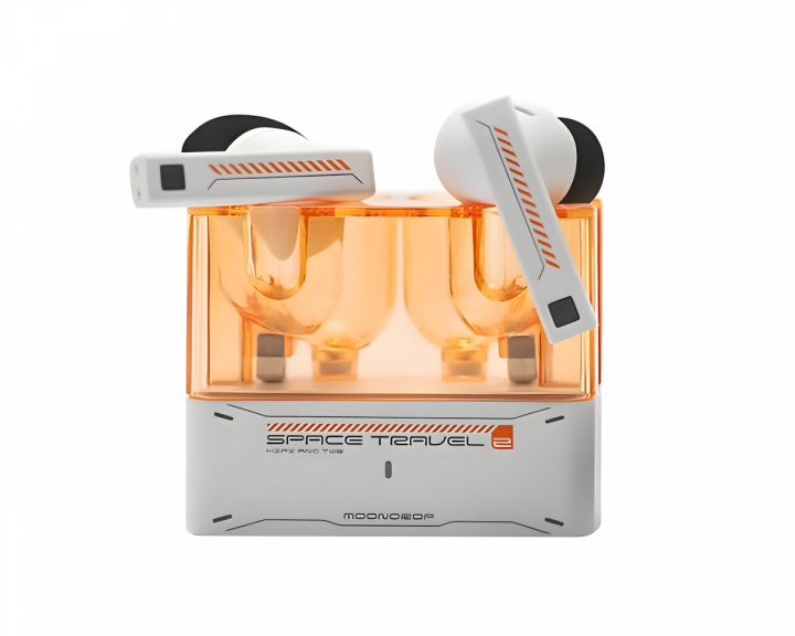  Space Travel 2 Trådlösa In-Ear Hörlurar - Vit