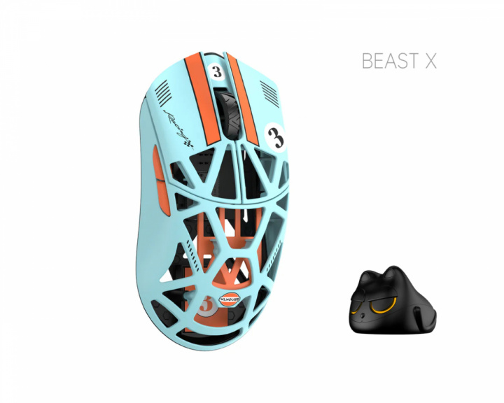  Beast X Pro - Blå/Orange [Omron Opticals] - Solid Side