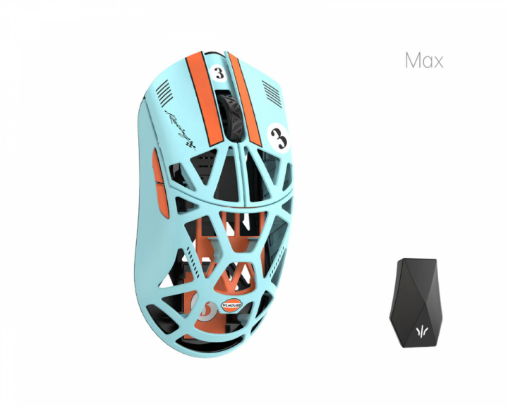  Beast X Max - Blå/Orange [Omron Opticals] - Solid Side