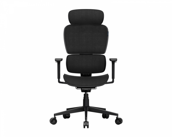  SpineX Pro Ergonomisk Kontorsstol i Tyg - Svart