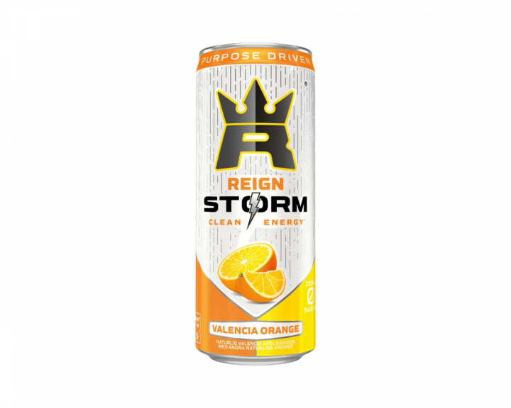 Reign Storm Energy Valencia Orange 355ml