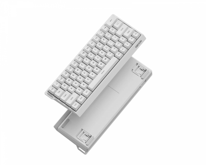  DK63 Magnetic HE Tangentbord ANSI [Gateron Wanci] - Vit