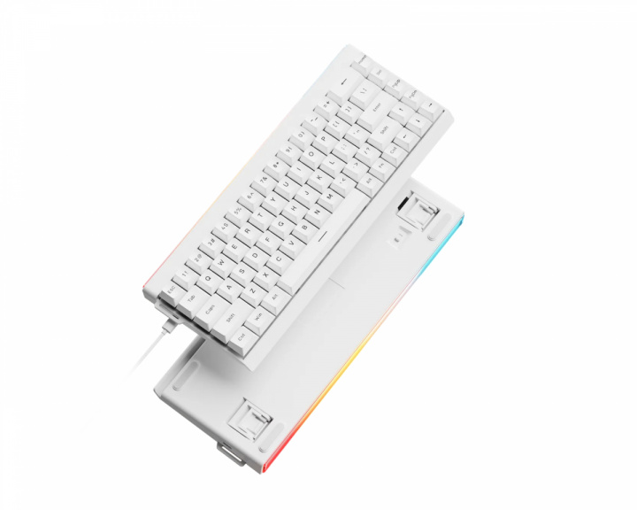  DK68 Magnetic HE Tangentbord ANSI [Gateron Wuji] - Vit