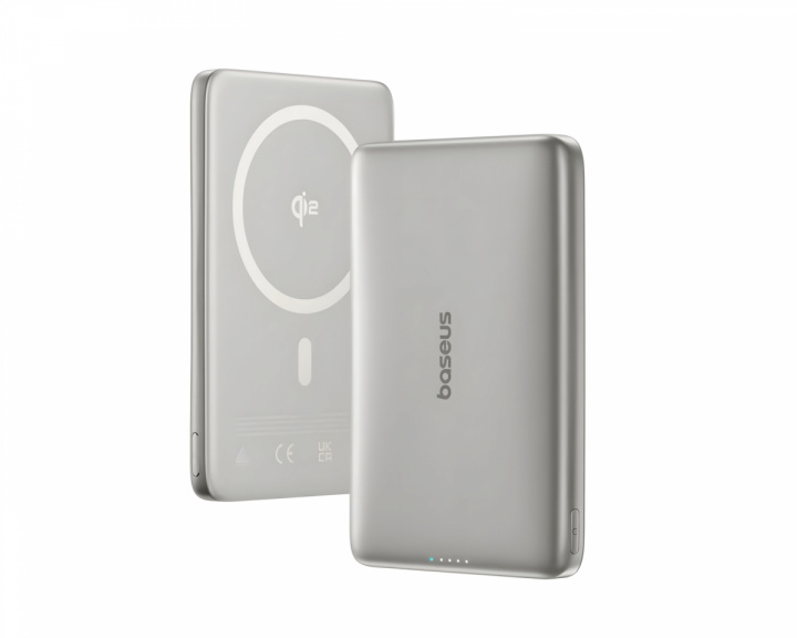  PicoGo AM41 Ultraslim Qi2 Magnetisk Powerbank 27W 10000mAh - Titan