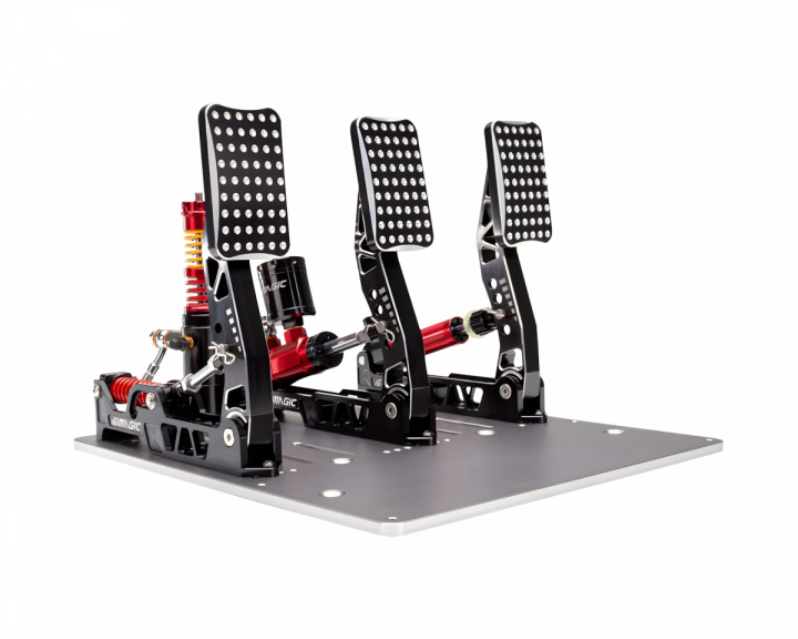  P2000 Hydrauliska Sim Racing-pedaler 100kg - 3-pedalsset