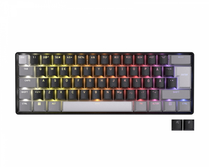  CLIPPER PRO MINI 60 HE Gamingtangentbord [MGX HYPERDRIVE] - Svart