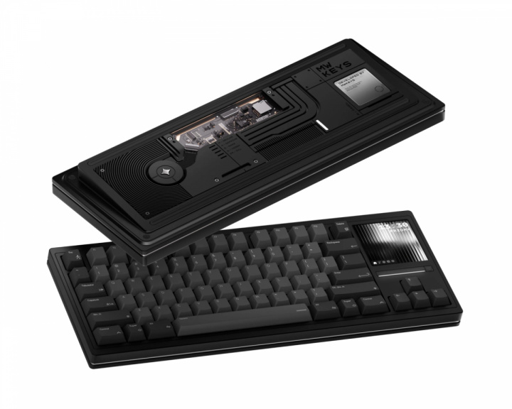  Mass80 Barebone ISO/ANSI WK - Anodized Jet Black