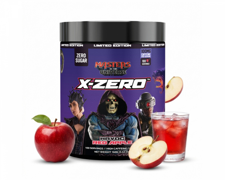 X-Gamer X-Zero Masters of the Universe Havoc Red Apple - 100 Serveringar