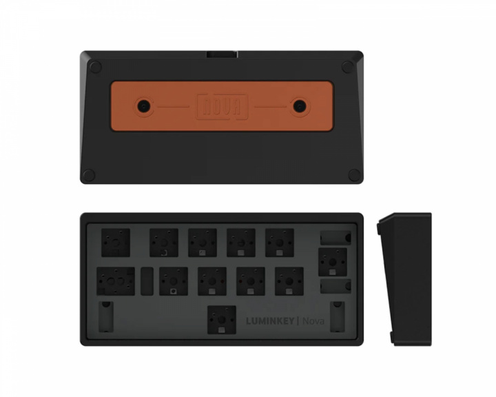  Nova Mini 12-Key Tri-Mode Macro Pad (Barebone) - Svart