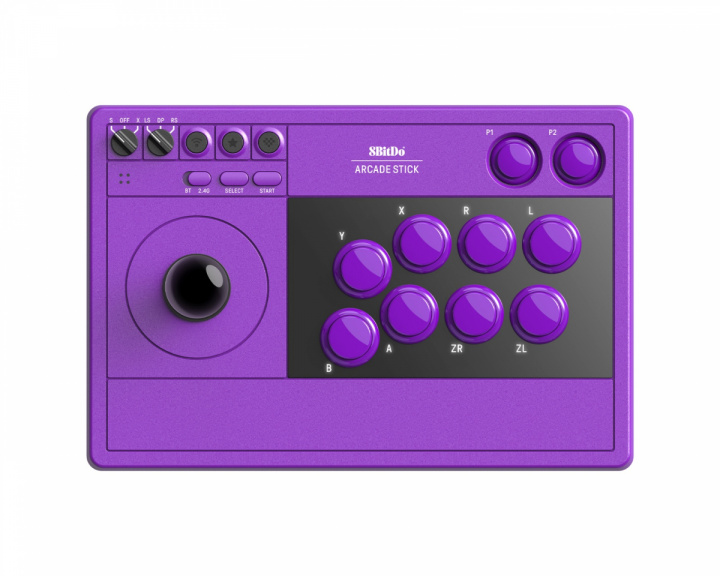  Arcade Stick 2.4G PC & Nintendo Switch - Lila