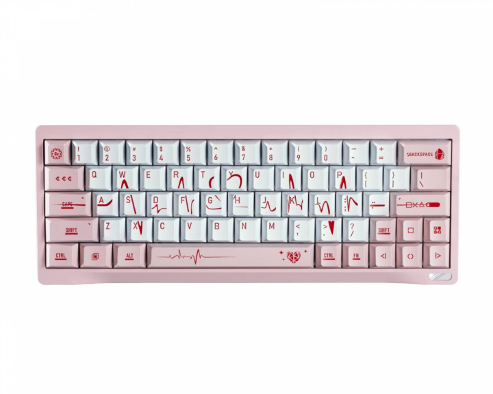  SF60 HE Gaming Tangentbord ANSI - Star Diamond Pink [WS Poseidon]