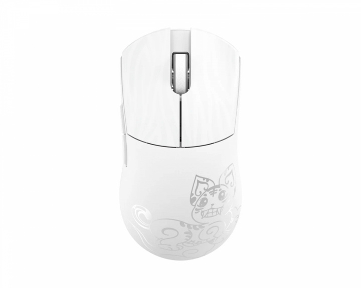  Huan x Xi'an Museum Magnesium Trådlös Gamingmus - Vit/Silver - Limited Edition