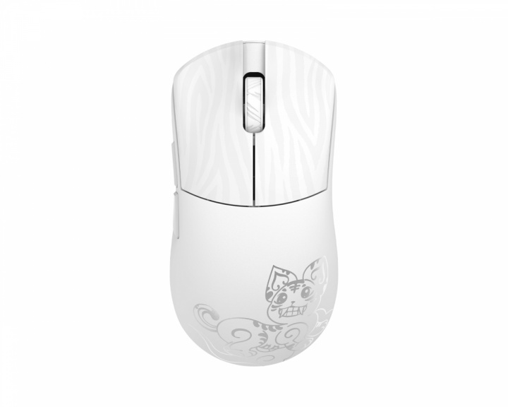  Huan M x Xi'an Museum Magnesium Trådlös Gamingmus - Vit/Silver - Limited Edition