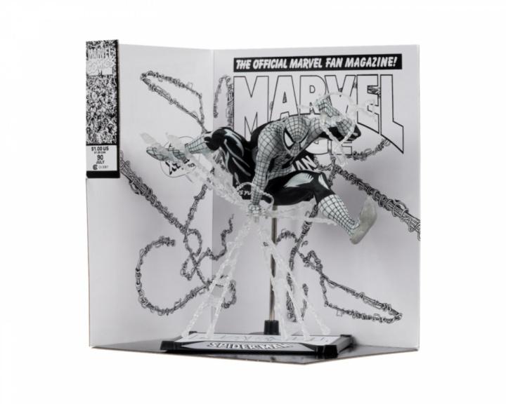  Marvel PVC Staty 1/10 Spider-Man (Marvel Age #90) (Line Art) - 18 cm