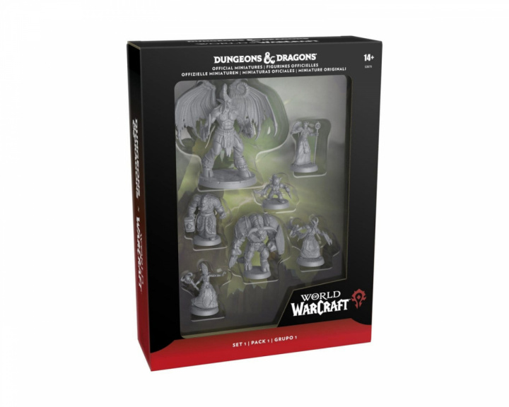  Dungeons & Dragons x World of Warcraft Miniatures Set 1